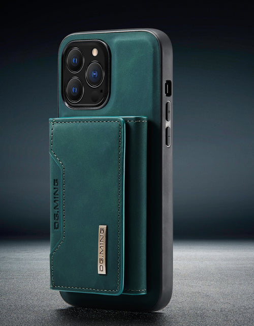 Load image into Gallery viewer, 2 In 1 Leather Wallet Cover Detachable Case with Card Holder for all iphone