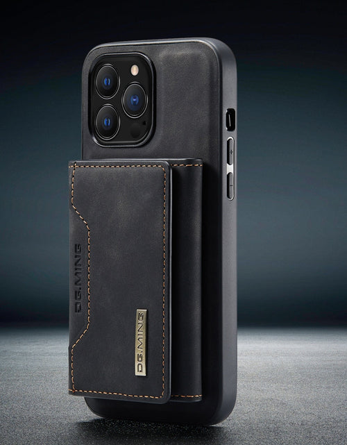 Load image into Gallery viewer, 2 In 1 Leather Wallet Cover Detachable Case with Card Holder for all iphone