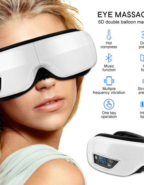 Load image into Gallery viewer, Electric Vibration Bluetooth Eye Massager
