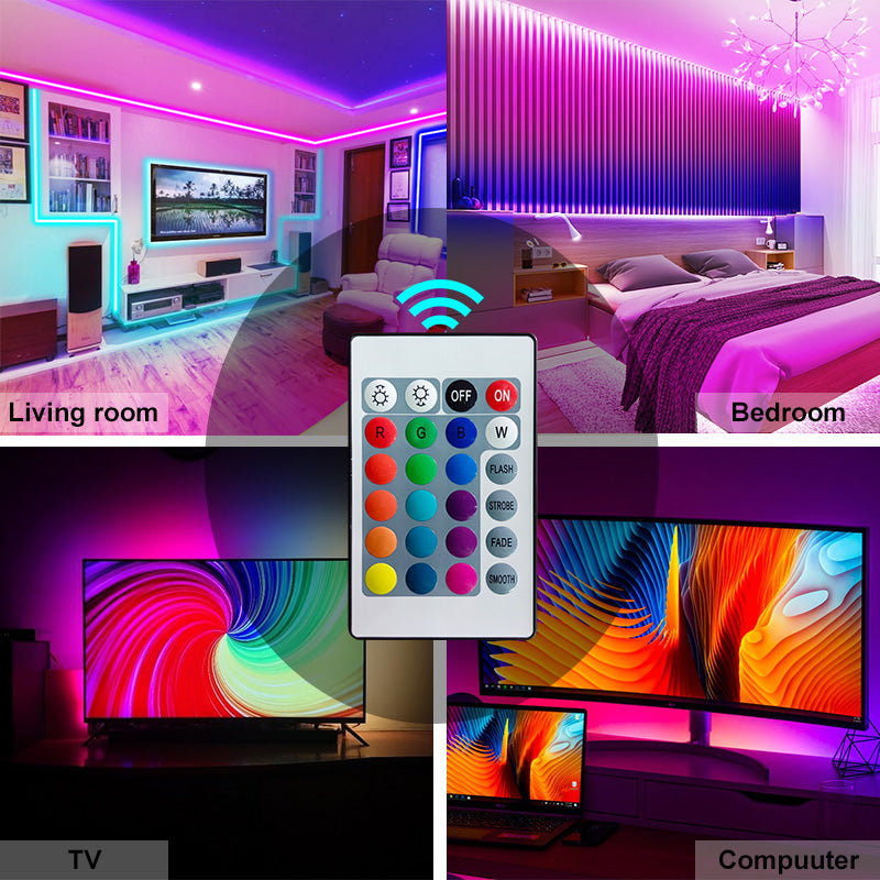 LED Strip Light USB Bluetooth RGB 5V LED