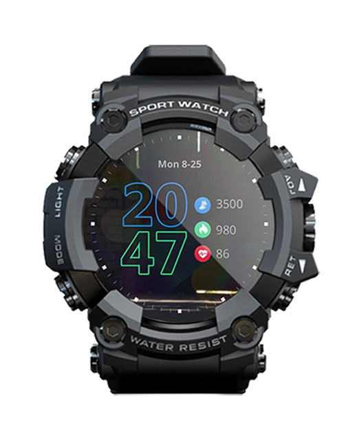 Load image into Gallery viewer, LOKMAT ATTACK Full Touch Screen Fitness Tracker Smart Watch Men Heart Rate Monitor Blood Pressure Smartwatch For Android ios
