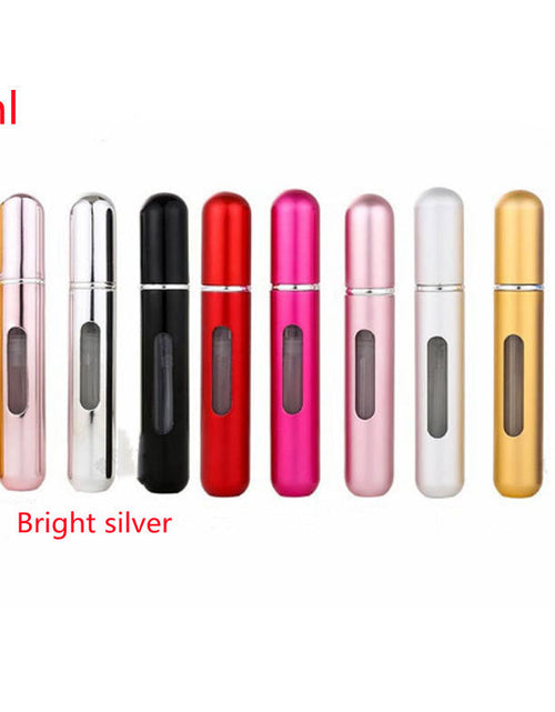 Load image into Gallery viewer, Mini Portable Refillable 8ml 5ml Perfume Aluminum Atomizer Spray Cosmetic Bottle
