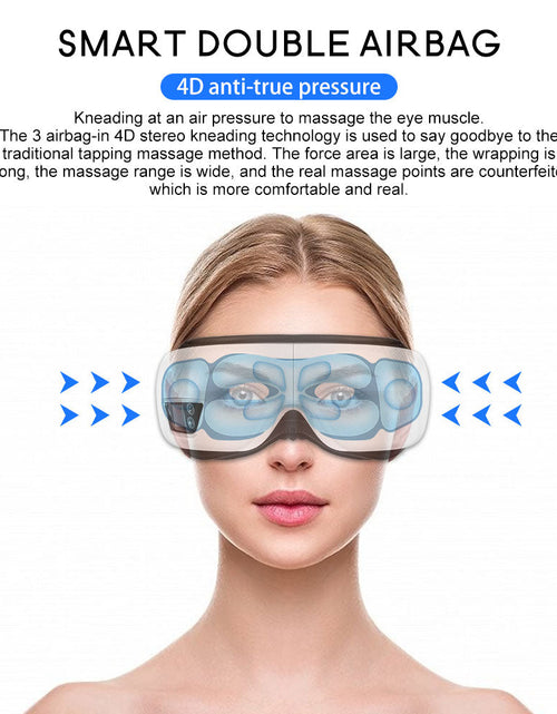 Load image into Gallery viewer, Electric Vibration Bluetooth Eye Massager
