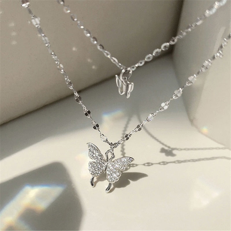 Exquisite Butterfly Necklaces