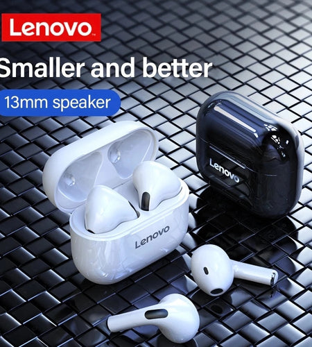 Original Lenovo LP40 wireless headphones TWS Bluetooth Earphones Touch Control Sport Headset Stereo Earbuds For Phone Android