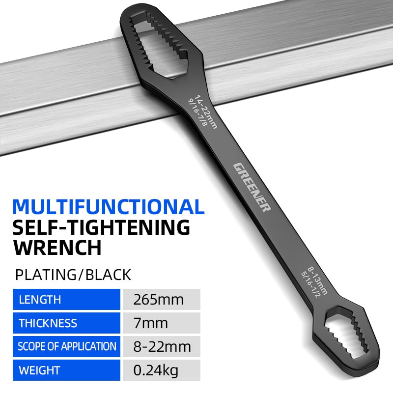 Torx Wrench Multi-Purpose Adjustable Self-Tightening Hand Tool