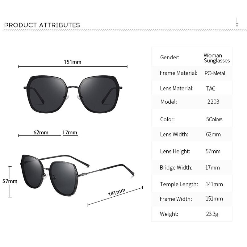 Fashion Retro Vintage Polarized Sunglasses  - FOA