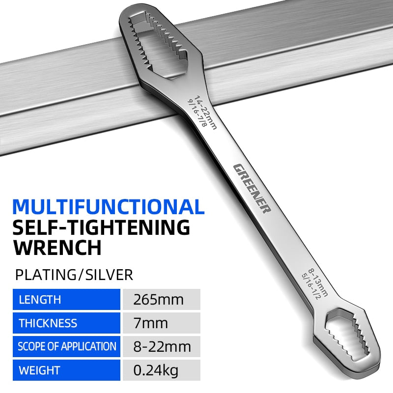 Torx Wrench Multi-Purpose Adjustable Self-Tightening Hand Tool