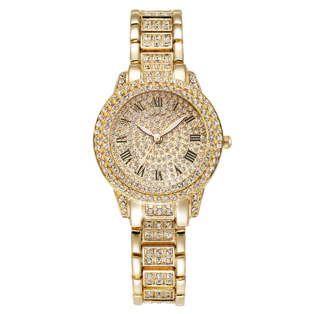 Diamond  Gold Wrist Watches