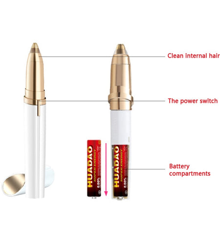 Eyebrow Shaper! Battery Powered Eyebrow Trimmer