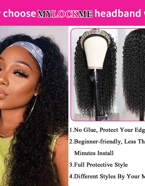 Load image into Gallery viewer, Human Hair Kinky Curly Human Hair Wigs For Women 180% Density
