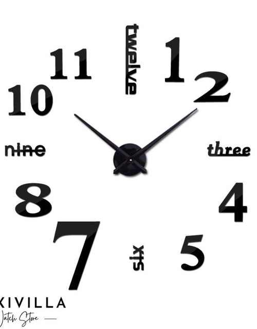 Load image into Gallery viewer, DIY 3D Wall Clock
