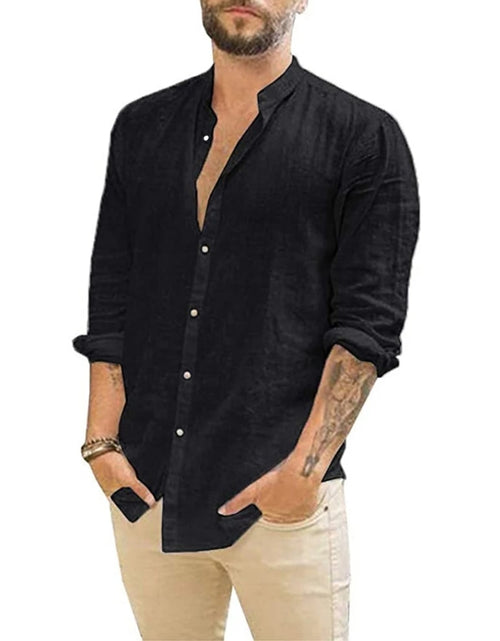 Load image into Gallery viewer, Honshu linen button down shirt
