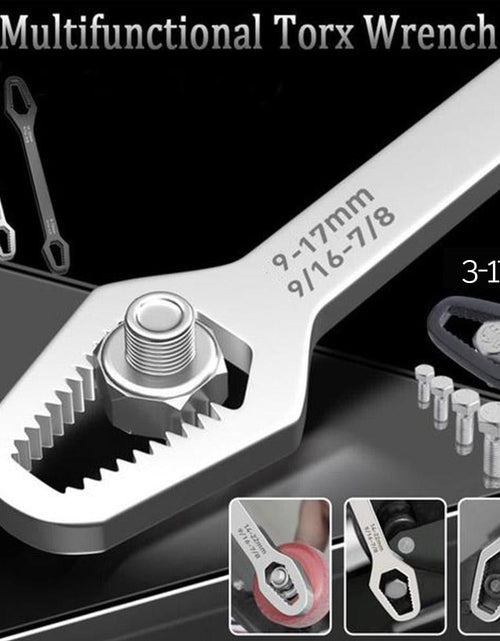 Load image into Gallery viewer, Torx Wrench Multi-Purpose Adjustable Self-Tightening Hand Tool
