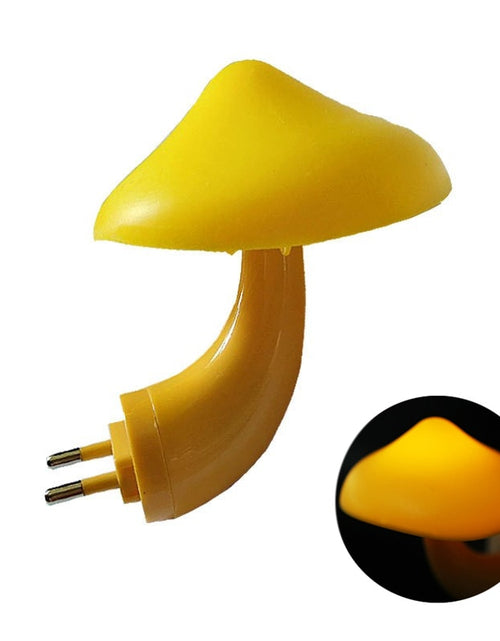 Load image into Gallery viewer, LED Night Light Mushroom Wall Socket Lamp
