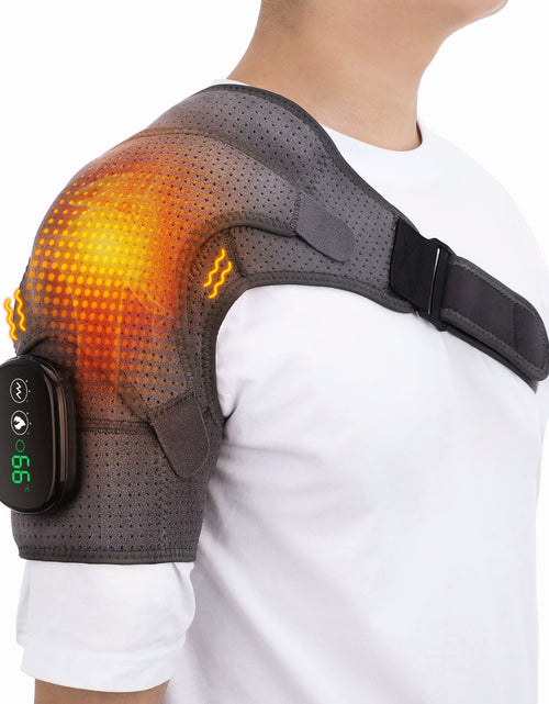 Load image into Gallery viewer, Heated Massage Shoulder Brace
