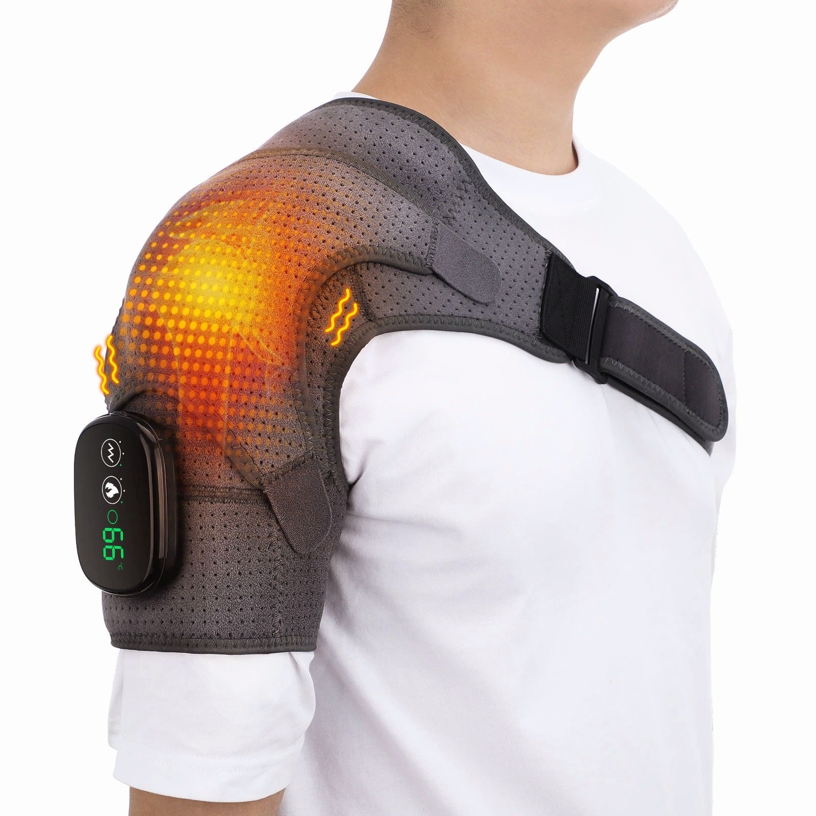 Heated Massage Shoulder Brace