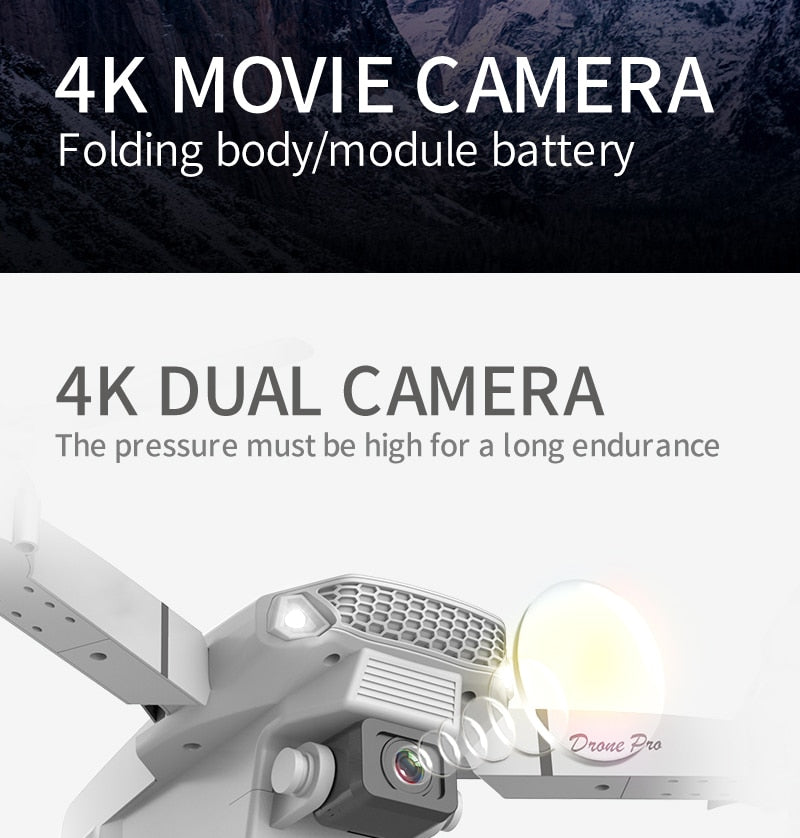 4K Dual Camera Quadcopter Drone