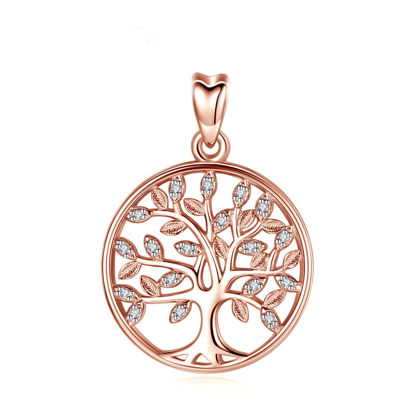 Jewelry Gifts Tree of Life Necklace Sterling Silver Best Wishes to Friend Pendant Jewelry Gifts for Women Men Friends