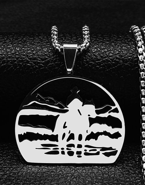 Load image into Gallery viewer, Stainless Steel Horse Head Unisex Pendant, Necklace, Ring, Key Chain
