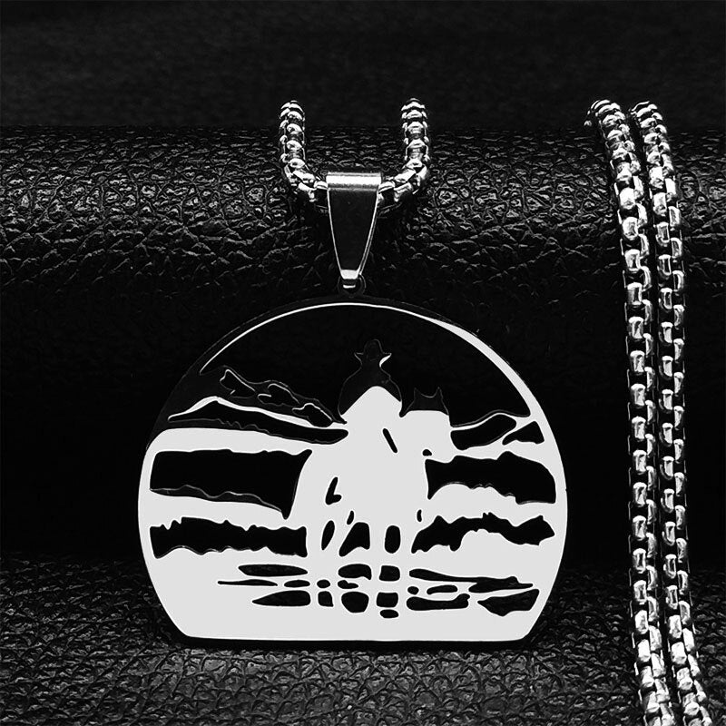 Stainless Steel Horse Head Unisex Pendant, Necklace, Ring, Key Chain