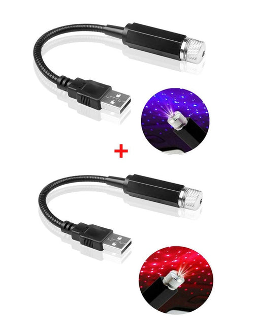 Load image into Gallery viewer, Mini LED Car Roof Star Night Light Projector
