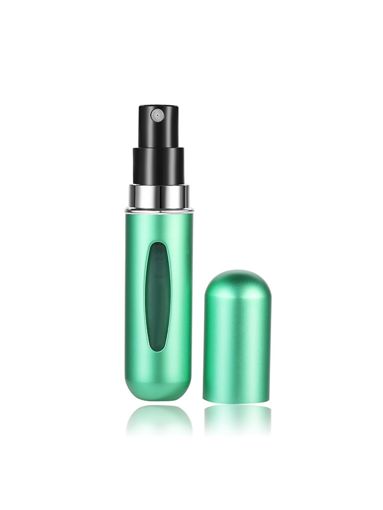 Mini Portable Refillable 8ml 5ml Perfume Aluminum Atomizer Spray Cosmetic Bottle