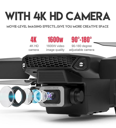 4K Dual Camera Quadcopter Drone