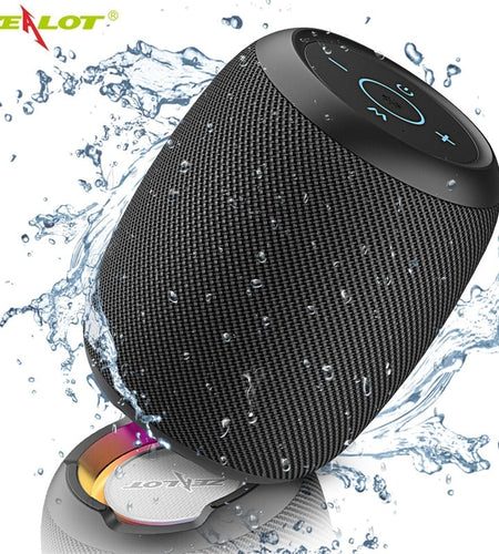 Zealot S53 Mini Bluetooth Speaker Portable Wireless Column Waterproof HIFI Lossless Sound Quality Stereo Subwoofer Loudspeaker
