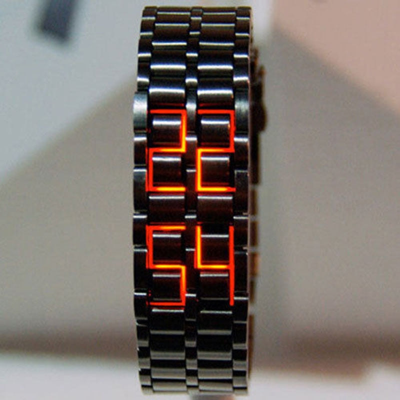 Unique Creative Lava Led Waterproof Trendy Women Men &#39;s Watch Men&#39;s Bracelet Couple Retro Men&#39;s Watch