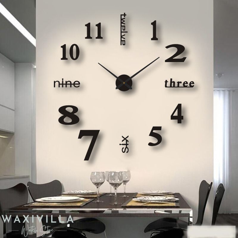 DIY 3D Wall Clock