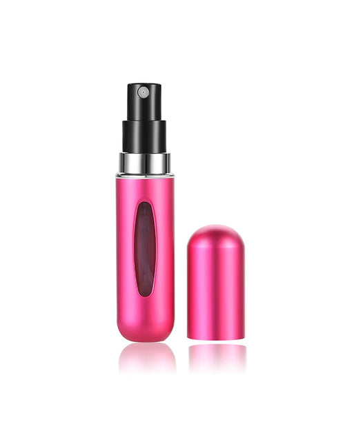 Load image into Gallery viewer, Mini Portable Refillable 8ml 5ml Perfume Aluminum Atomizer Spray Cosmetic Bottle
