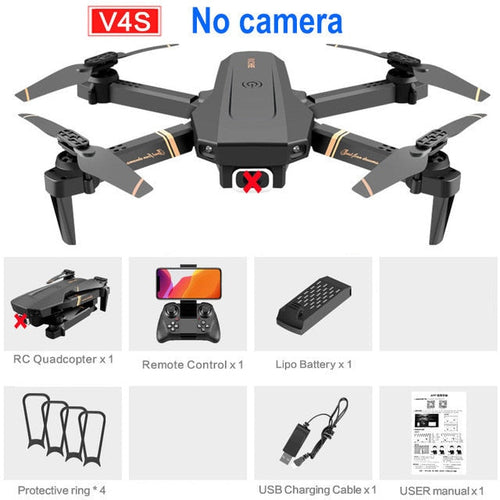 Load image into Gallery viewer, 4DRC V4 WIFI FPV Drone WiFi live video FPV 4K/1080P HD Wide Angle Camera Foldable Altitude Hold Durable RC Quadcopter
