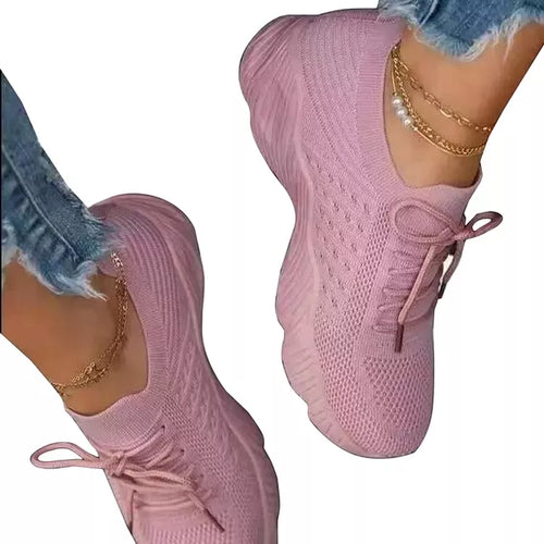 Load image into Gallery viewer, Women Mesh Breathable Casual Sneakers
