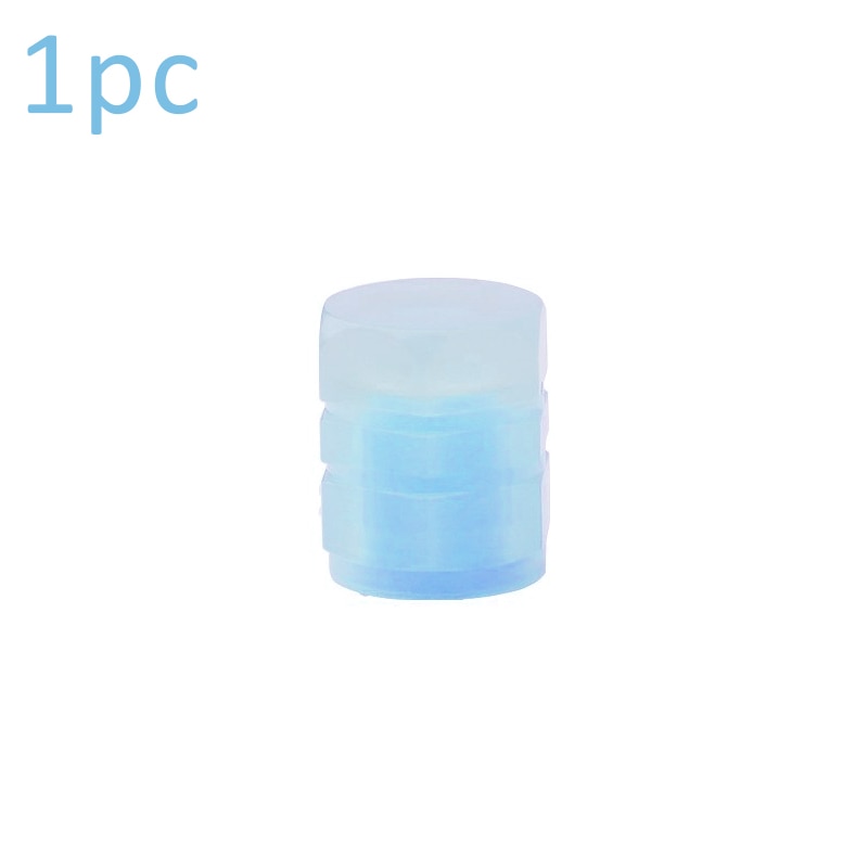 4Pcs Glowing Car Tire Valve Caps