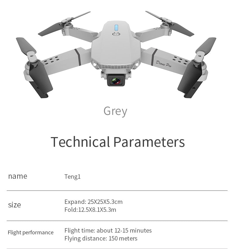 4K Dual Camera Quadcopter Drone