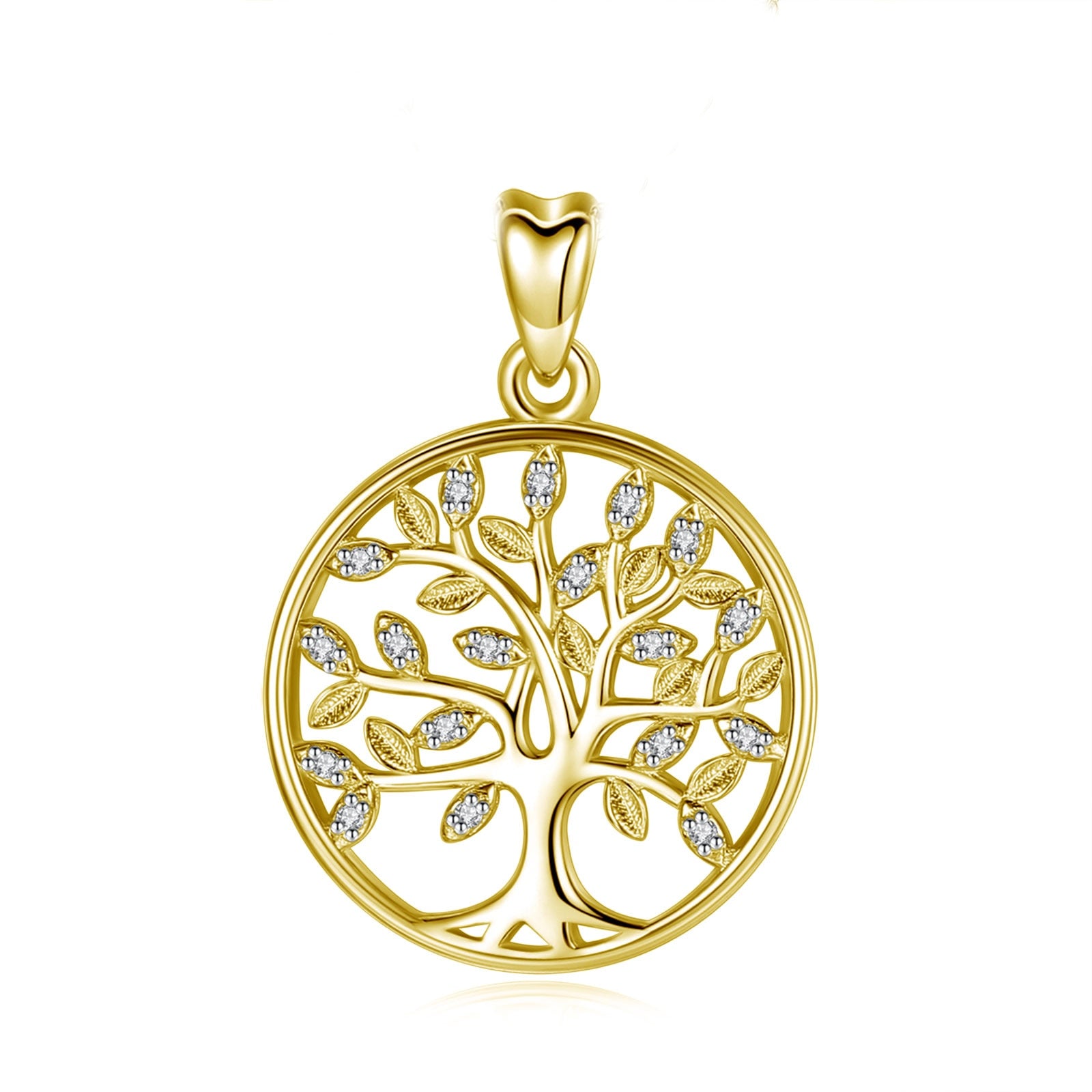 Jewelry Gifts Tree of Life Necklace Sterling Silver Best Wishes to Friend Pendant Jewelry Gifts for Women Men Friends