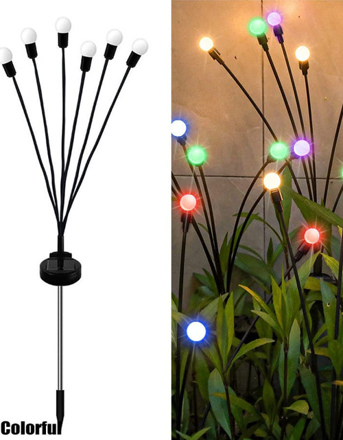 Load image into Gallery viewer, Solar Fireflies Swing Light
