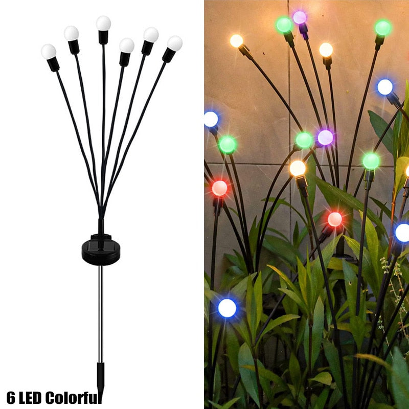 Solar Fireflies Swing Light