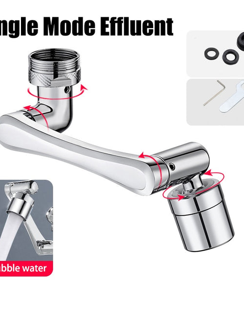 Load image into Gallery viewer, Universal 1080 Degree Rotatable Faucet Aerator Extender
