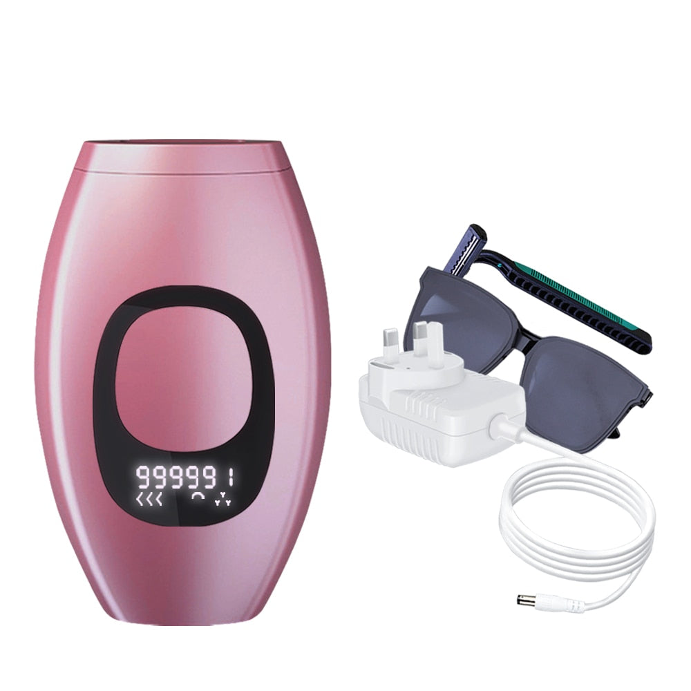 [ZS] 5-Level LCD 999,999 Flashes Bikinis IPL Pulses Epilator Painless Laser Hair Removal Facial Professional Depilator Devices