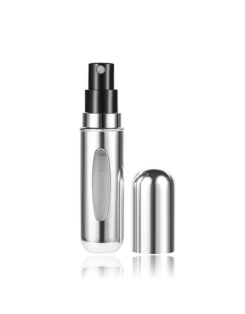 Load image into Gallery viewer, Mini Portable Refillable 8ml 5ml Perfume Aluminum Atomizer Spray Cosmetic Bottle
