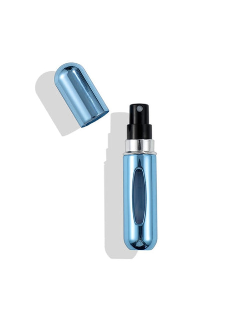 Load image into Gallery viewer, Mini Portable Refillable 8ml 5ml Perfume Aluminum Atomizer Spray Cosmetic Bottle
