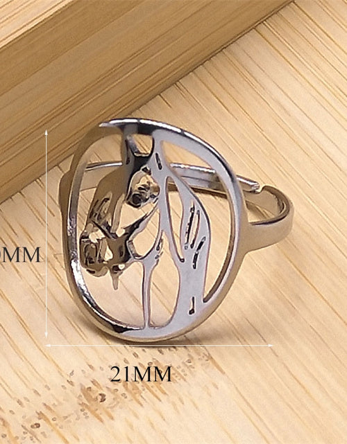 Load image into Gallery viewer, Stainless Steel Horse Head Unisex Pendant, Necklace, Ring, Key Chain
