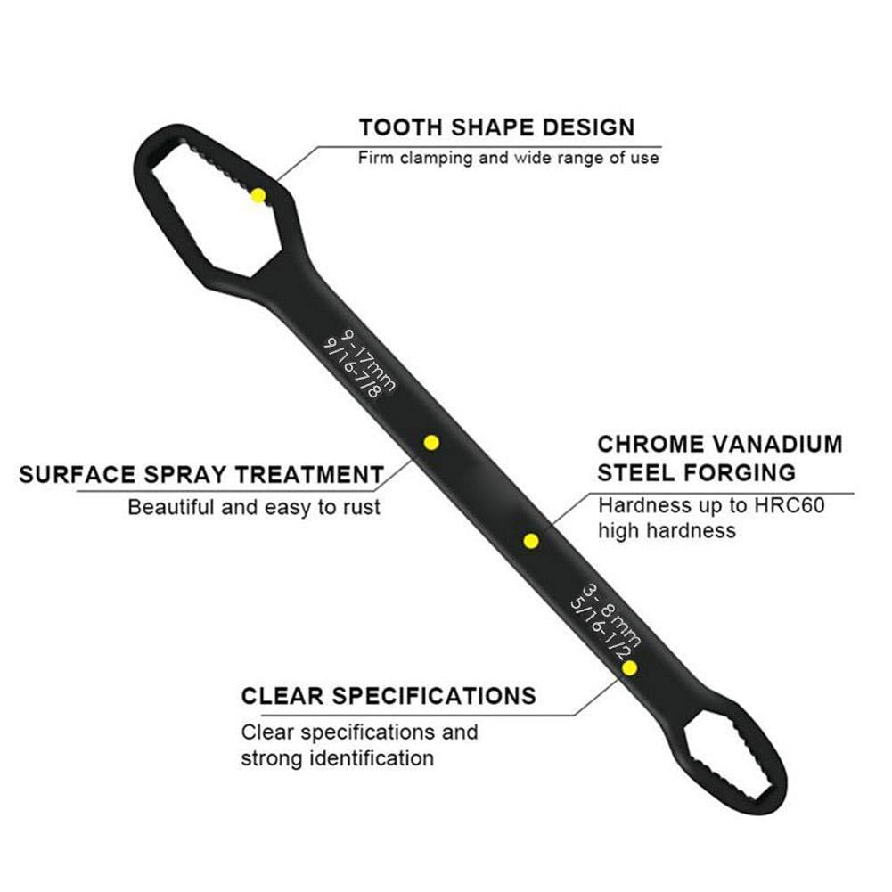 Torx Wrench Multi-Purpose Adjustable Self-Tightening Hand Tool