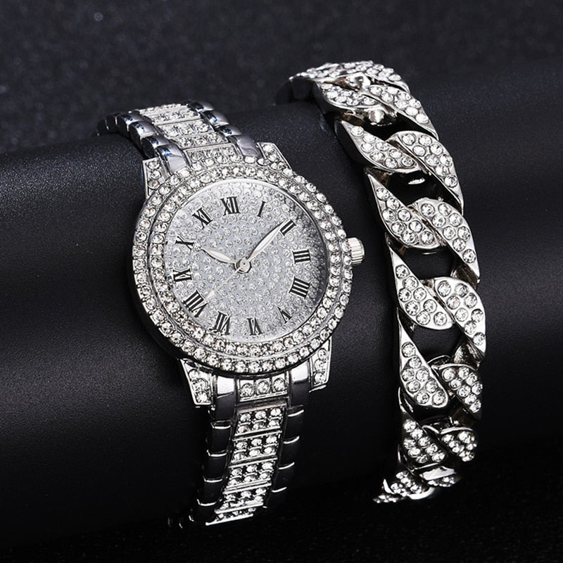 Diamond  Gold Wrist Watches