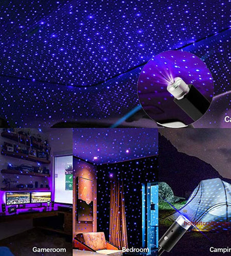 Mini LED Car Roof Star Night Light Projector