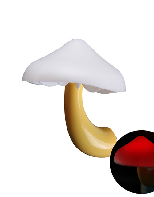 Load image into Gallery viewer, LED Night Light Mushroom Wall Socket Lamp
