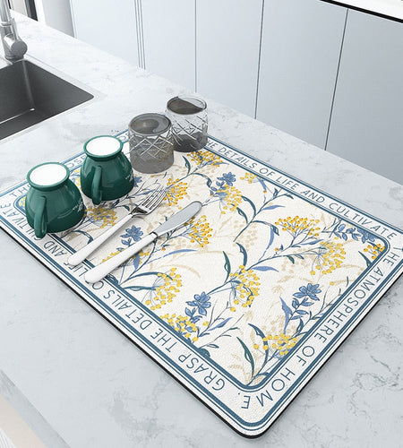 Absorbent Coffee Mat