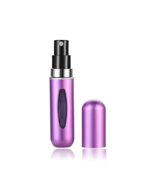 Load image into Gallery viewer, Mini Portable Refillable 8ml 5ml Perfume Aluminum Atomizer Spray Cosmetic Bottle
